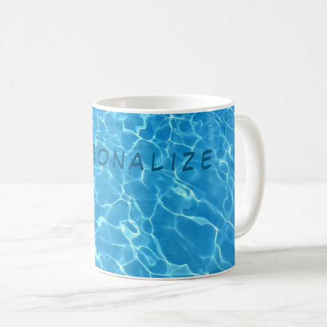 Mug Eau Turquoise (Devant droit)