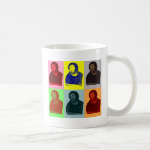 Mug Ecce homo - style d'art de bruit