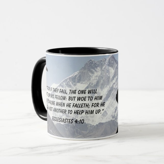 Mug Ecclésiastes 4:10 (Devant gauche)