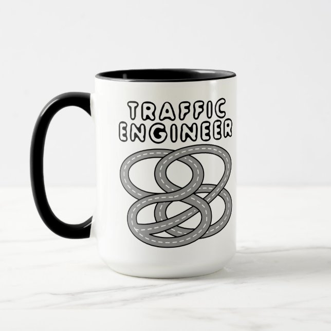 Mug Échange routier du mécanicien de route (Gauche)