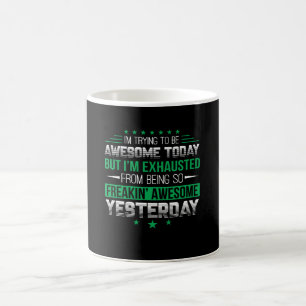 Mug Échappement impressionnant d'aujourd'hui