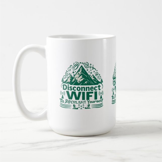 Mug Échapper à la reconnaissance numérique avec la nat (Gauche)