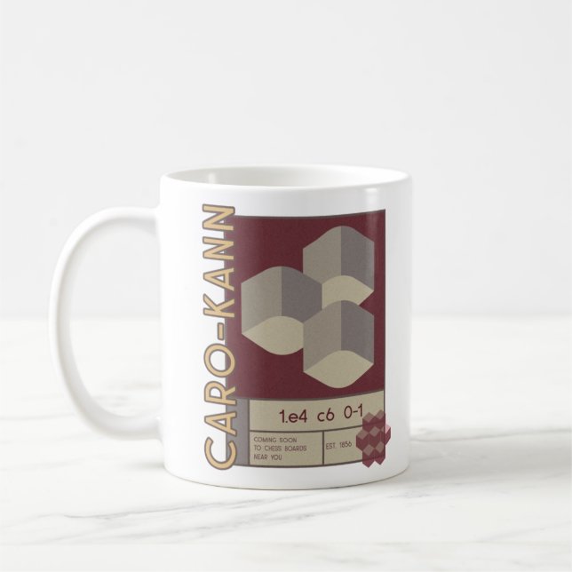 Mug Échecs Caro-Kann (Gauche)