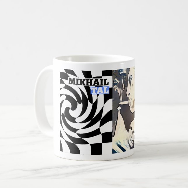 Mug Échecs de Mikhail Tal (Devant gauche)