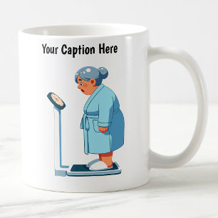 Mug Échelle de poids personnalisable