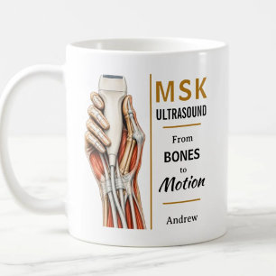 Mug Échographie MSK Cadeau de sonographie musculosqu