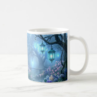 Mug Échos brumeux du jardin de la brume bleue