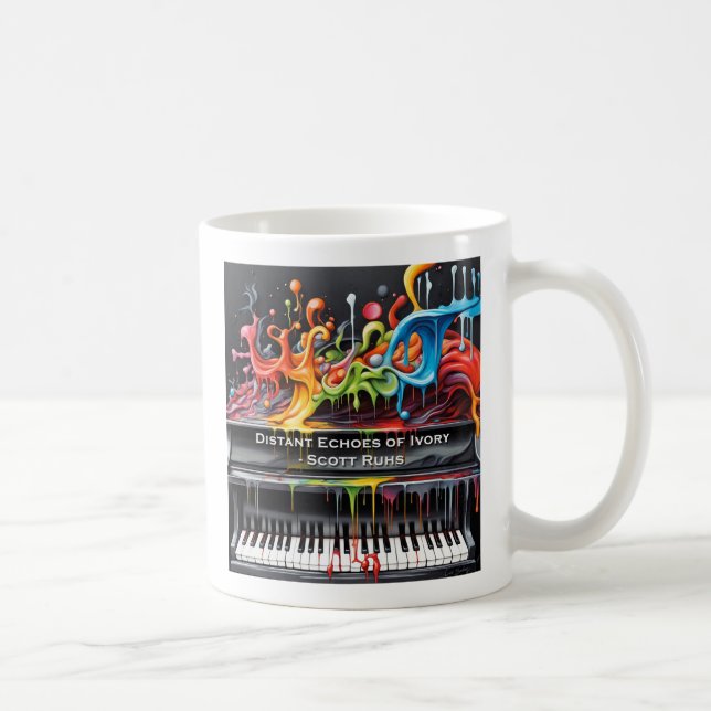 Mug Échos Éloignés De L'Art De La Couverture D'Ivoire (Droite)