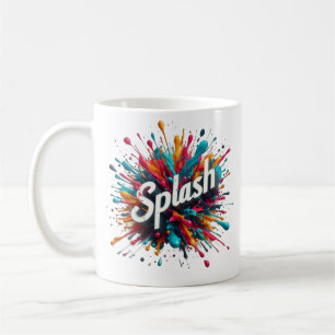 Mug éclaboussures de peinture