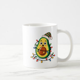 Mug Éclairage Avocat Chemise de Noël Ugly Guacamole