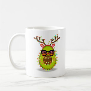 Mug Éclairage de Noël de l'Avocado