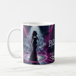 Mug Éclairage Neon Femme Fatale Mystère