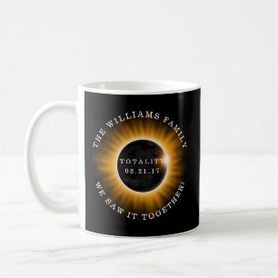 Mug Éclipse solaire de totalité de famille