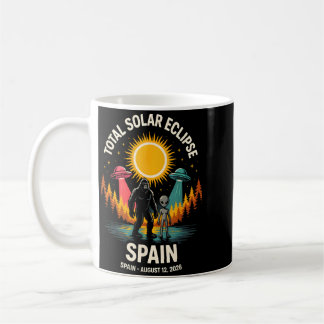 Mug Éclipse totale de soleil en Espagne 2026 Bigfoot A