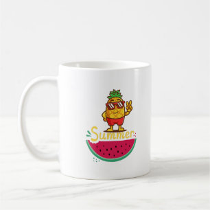 Mug École Bonjour heure d'été
