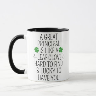 Mug École d'appréciation du principal personnalisé