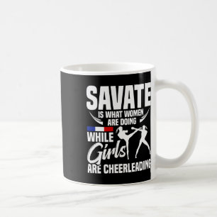 Mug École d'arts martiaux Savate Entraînement Boxe Sav