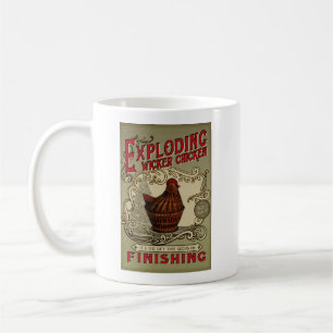 Mug École de explosion de finissage de poulet de