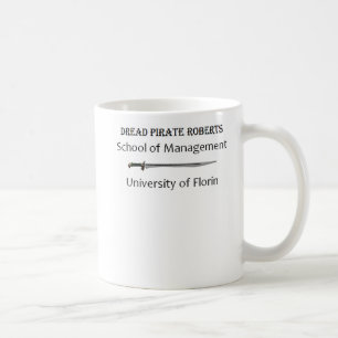 Mug École de gestion de Roberts de pirate de crainte