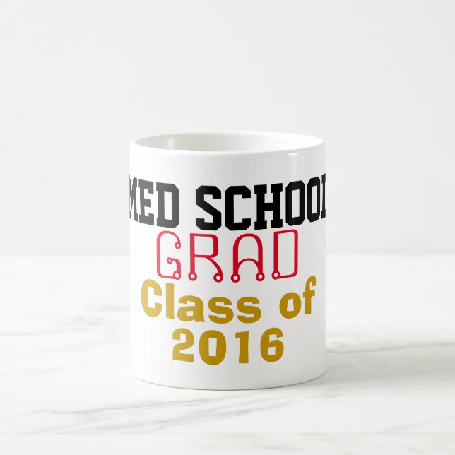 Mug École de médecine Graduate Classe de l'année (Centre)