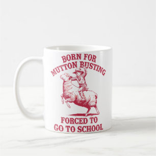 Mug École de Mutton Busting Citation Rodeo de Chevauch
