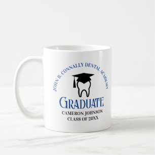 Mug Ecole dentaire bleue Diplôme Dentiste sur mesure