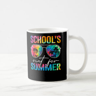 Mug Écoles Pour L'Été Tie Dye Enseignant De Dernière J