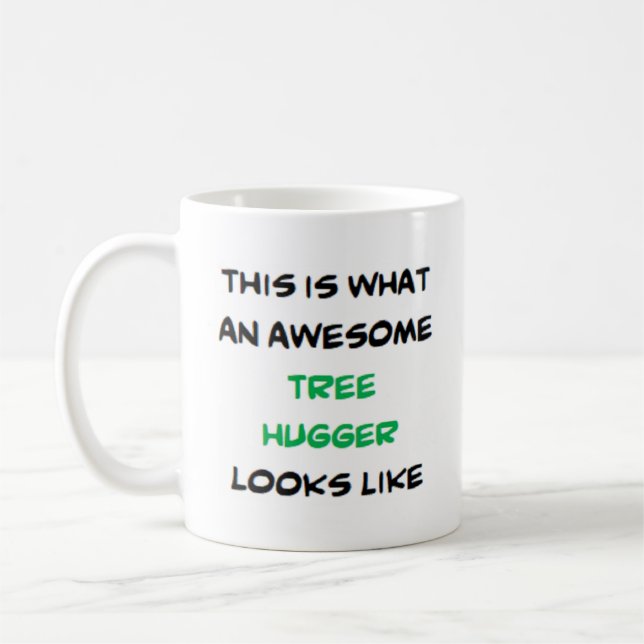 Mug écolo branchou, super (Gauche)