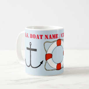 Mug Économie de vie et boug d'Ancres (Personnaliser)