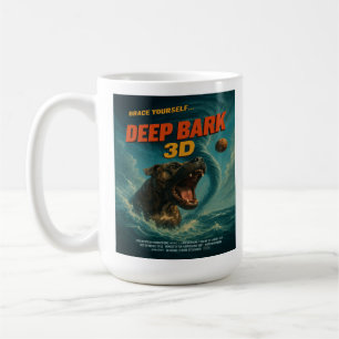 Mug Écorce profonde 3D : Accrochez-vous