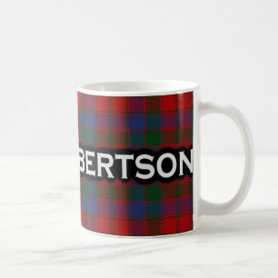Mug Écossais de tartan de Robertson de clan