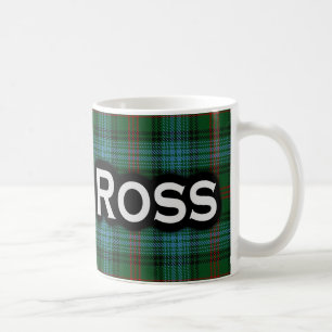 Mug Écossais de tartan de Ross de clan