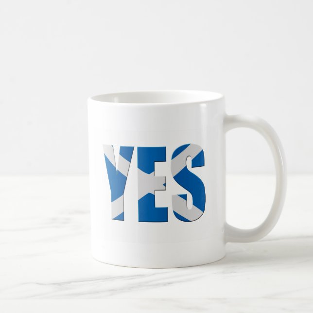 Mug écossais Oui (Droite)