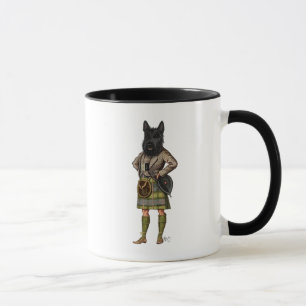 Mug Écossais Terrier dans le kilt