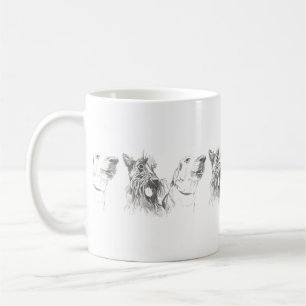 Mug Ecosse Chien et Labrador Friends