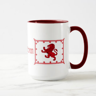 Mug Écosse Lion déchaîné, Liberté pour toujours