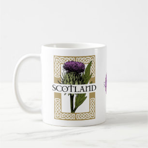 Mug Ecosse Noeuds celtiques de chardon écossais