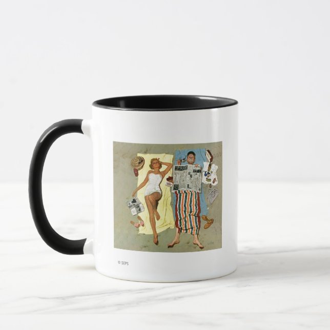 Mug Écran solaire ? (Gauche)