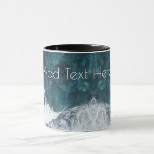 Mug Écrasement des vagues océaniques