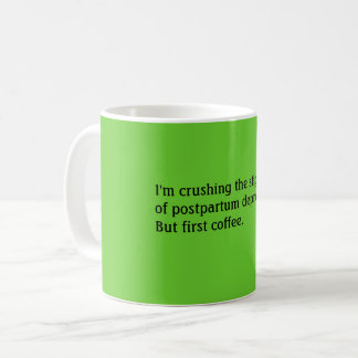 Mug Écrasement du stigmate de la dépression puerpérale