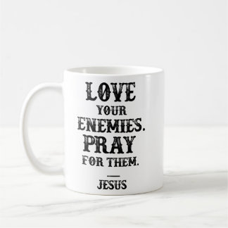 Mug Écriture biblique Jésus amour Citation chrétienne