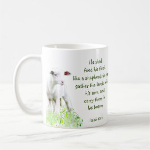 Mug Écriture chrétienne de Noël Inspiration Verse