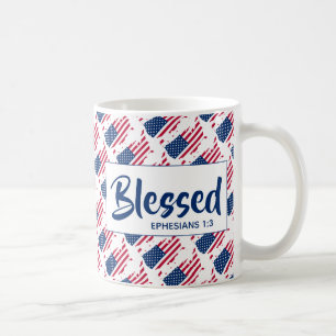 Mug Écriture chrétienne des Éphésiens bénis par l'AMÉR