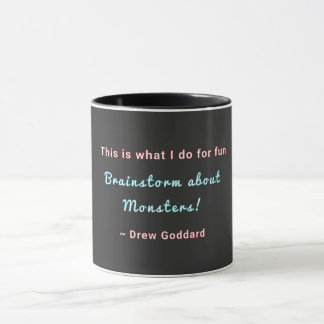 Mug Écrivain d'horreur personnalisé