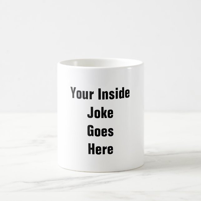 Mug Écrivez votre propre cadeau personnalisé par (Centre)
