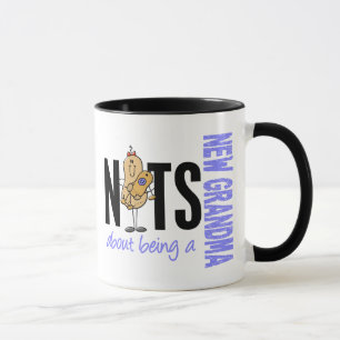 Mug Écrous au sujet d'être un nouveau bleu de la