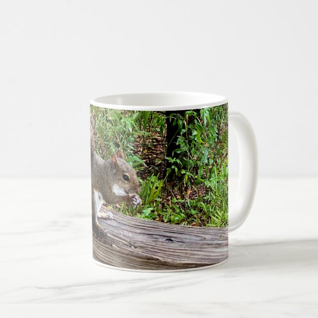 Mug Écureuil affamé (Devant droit)