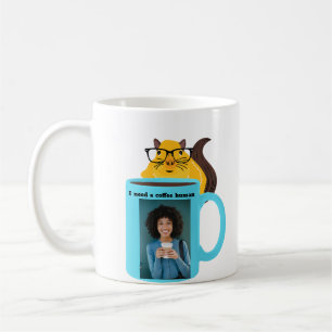 Mug Écureuil coquin #159 Café humain