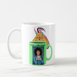 Mug Écureuil coquin #346 Café humain