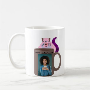 Mug Écureuil coquin #456 Café humain